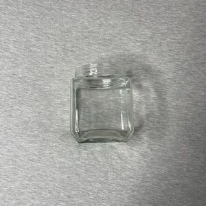 Target 5.5” Clear Square Glass Jar